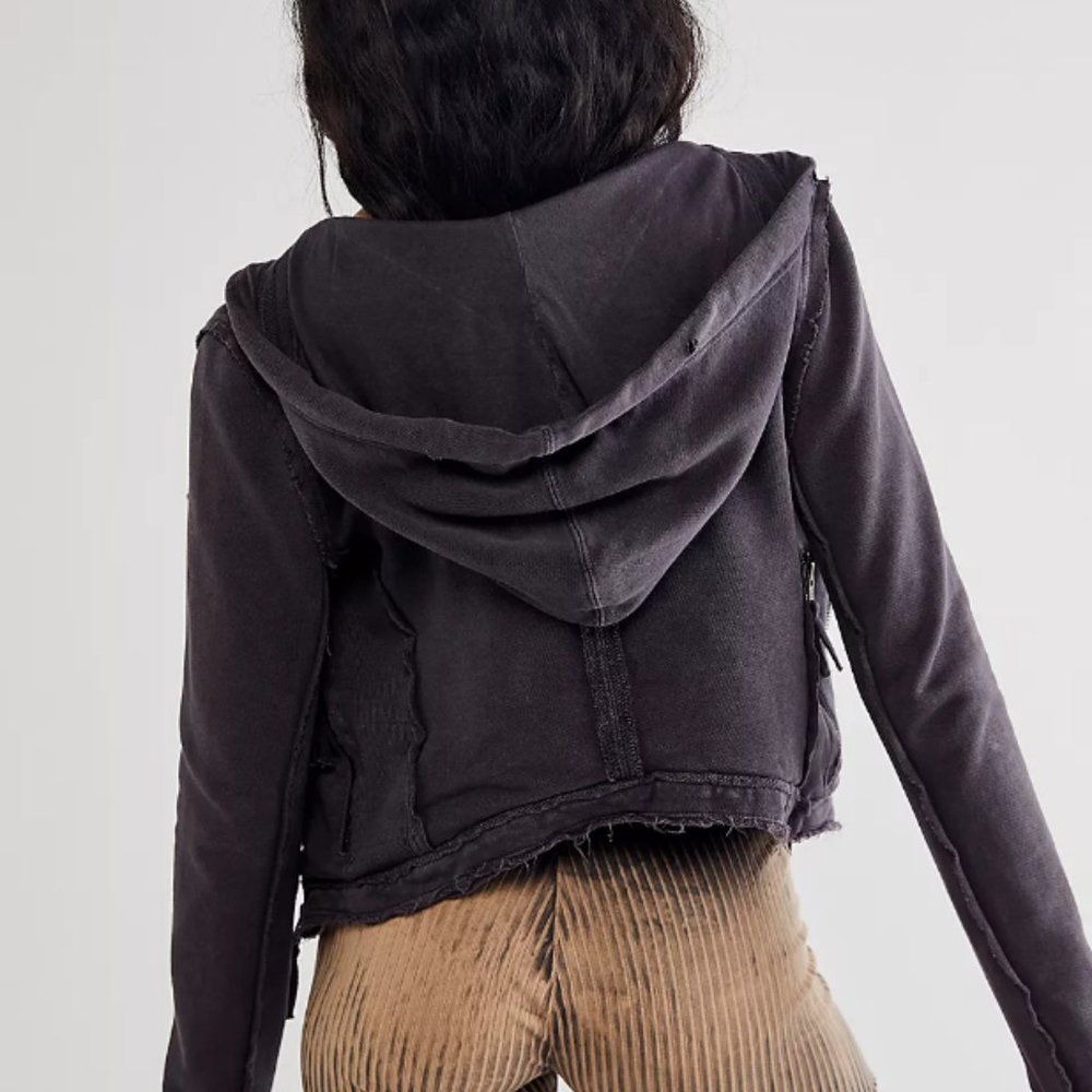 Free People - Moto sweatshirt